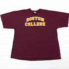 Gildan Maroon Graphic Boston College T-shirt à manches courtes en coton adulte taille 2XL