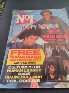 No 1 Magazine - May 12th 1984 - Wham - Bits missing (see photos) - Picture 1 of 23