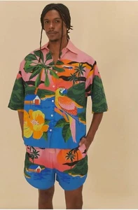 Fram Rio Latina Printed Shorts - Set - Picture 1 of 6
