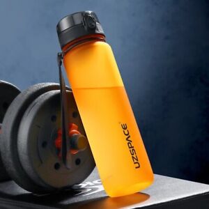 Sports Water Bottle BPA Free Portable Leakproof Gym Bottle Plastic Drinkware