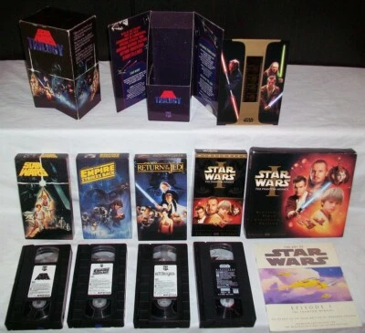 1990 Star Wars Trilogy VHS&E1 WS Collector’s Edition-Original Theatrical Version - Image 1 of 4