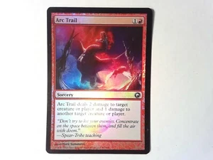 Foil Arc Trail Scars of Mirrodin - Magic the Gathering Mtg - Red - Picture 1 of 1