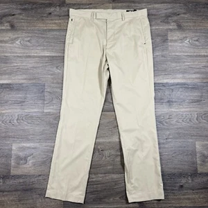 RLX Ralph Lauren Pants Mens 35x32 Tan Golf Performance Stretch Tailored Fit - Picture 1 of 11
