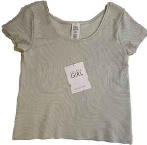 Athleta Girl XXL Preppy Lounge Workout Gym Athletic Leisure Gymnastics Top NWOT - Picture 1 of 14
