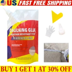 2024 Slab Concrete Crack Waterproof Repair Sealant, Caulking Glue Resistant US - Picture 1 of 6