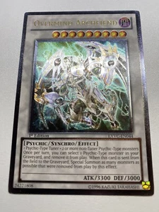 Yugioh Misprint Overmind Archfiend 1st Edition Ultimate Rare LP EXVC-EN044 - Picture 1 of 23