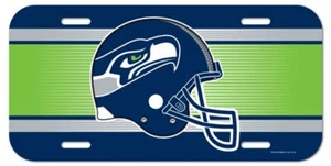 Seattle Seahawks License Plate Plastic - Picture 1 of 1