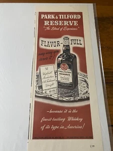 Whisky Park & Tilford Reserve 1942 vintage - anuncio completo - Imagen 1 de 1
