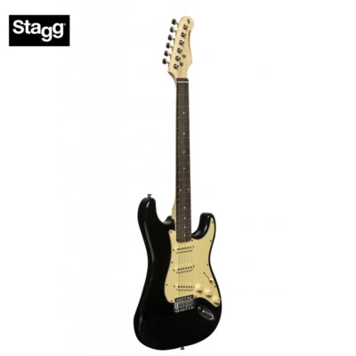 Stagg Standard Series S-30 Electric Guitar Brilliant Black SES-30 BK - Image 1 of 4