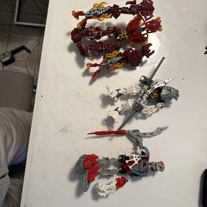LEGO Bionicle Set Complete Figure 3 Different - Picture 1 of 7