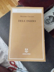MASSIMO CACCIARI DELL' INIZIO ADELPHI - Foto 1 di 1