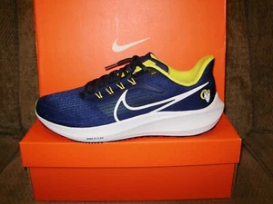 NFL Los Angeles L.A. Rams NIKE AIR ZOOM PEGASUS 39 DR2051-400 Men's Shoes 12.5M - Picture 1 of 10