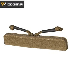 IDOGEAR Tactical Double Zipper Insert Pouch Storage Pocket Zipper Cover Hunting - Picture 1 of 21