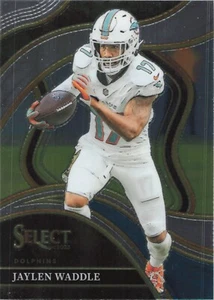 2023 Panini Select Club Level Jaylen Waddle #257 BB2 - MIAMI DOLPHINS - Picture 1 of 2