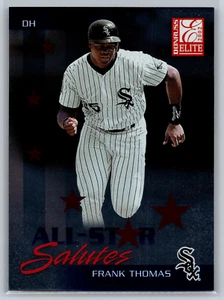 Frank Thomas 2002 Donruss Elite All-Star Salutes /1995 AS-24 Chicago White Sox - Picture 1 of 2