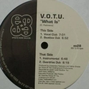 Voice Of The Underground (V.O.T.U.) - What Is Vinyl 12" a0712078de - Imagen 1 de 1