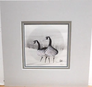 P BUCKLEY MOSS "PARTNERS" LIMITED EDITION HAND SIGNED LITHOGRAPH UNFRAMED - Picture 1 of 8