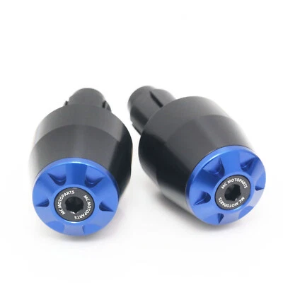 Extremos de manillar de motocicleta azul STORM para Ducati 1098 1198 S R 07 08 09 10 11 12 Foto 1 de 4