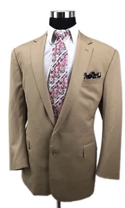 Ralph Lauren Black Label Hellbrauner Wollblazer mit 2 Knöpfen Herren 44R - Bild 1 von 7