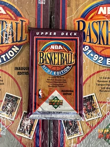 1991-92 Upper Deck NBA Basketball 91-92 - Factory Sealed 1x Pack - Picture 1 of 4