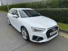 2022 72 AUDI A4 AVANT S LINE 40 TFSI 204 PS AUTO DAMAGED REPAIRED CAT N/D MAY PX
