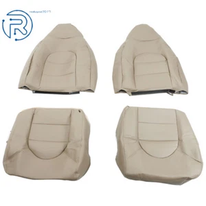 Driver Passenger Side Seat Cover Tan For Ford 1999 2000 F250 F350 Lariat - Picture 1 of 7