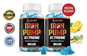 Iron Pump Male Enhancement Extreme Gummies 1393MG 120 Gummys - Picture 1 of 5
