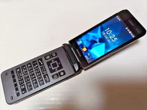 KYOCERA 902KC DIGNO KEITAI 3 ANDROID FLIP PHONE BLACK SoftBank UNLOCKED JAPAN - Zdjęcie 1 z 10