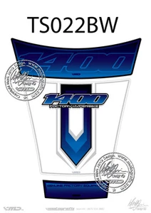 Suzuki GSX 1400 GSX1400 2001 - 2008 Serbatoio moto Motografix Protettore gel