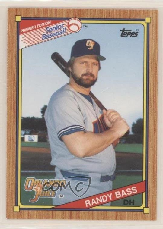 1989-90 Topps Senior Professional Baseball Association Box Set Randy Bass #50 - Image 1 of 2