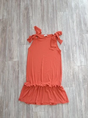 Vestido Valentino Rojo Mujer Coral Talla Grande Foto 1 de 4