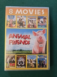 Animal Friends 8 Movies DVD Universal Studios New Sealed Original Owner - Picture 1 of 2