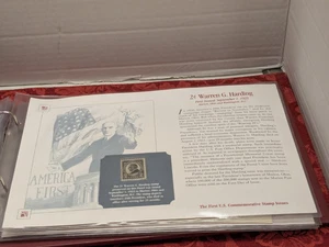 Sello de 2 centavos Warren Harding, endurecimiento de 2 c, rotativo Perf 11 sin usar y conservado - Imagen 1 de 5