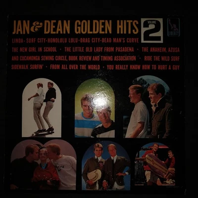 Jan & Dean - Jan & Dean Golden Hits Volume 2 (LP) (Very Good (VG)) - 3916837579 - Image 1 of 4