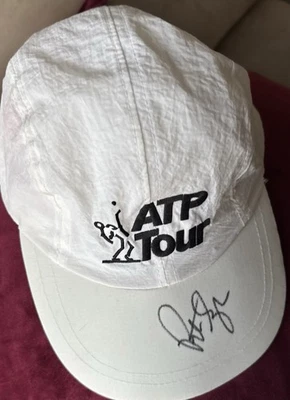 Sombrero firmado autografiado Pete Sampras ATP Tour 2002 Foto 1 de 4