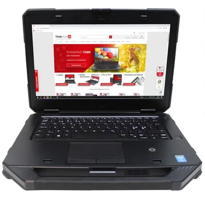 Dell Latitude Rugged 5414 Outdoor-PC Intel i5-6300U 8GB 256GB SSD HD FPR no Akku - Bild 1 von 4