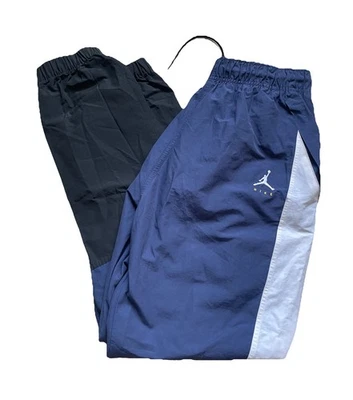 Nike air Jordan navy jumpman woven nylon joggers size Medium  - Image 1 of 4