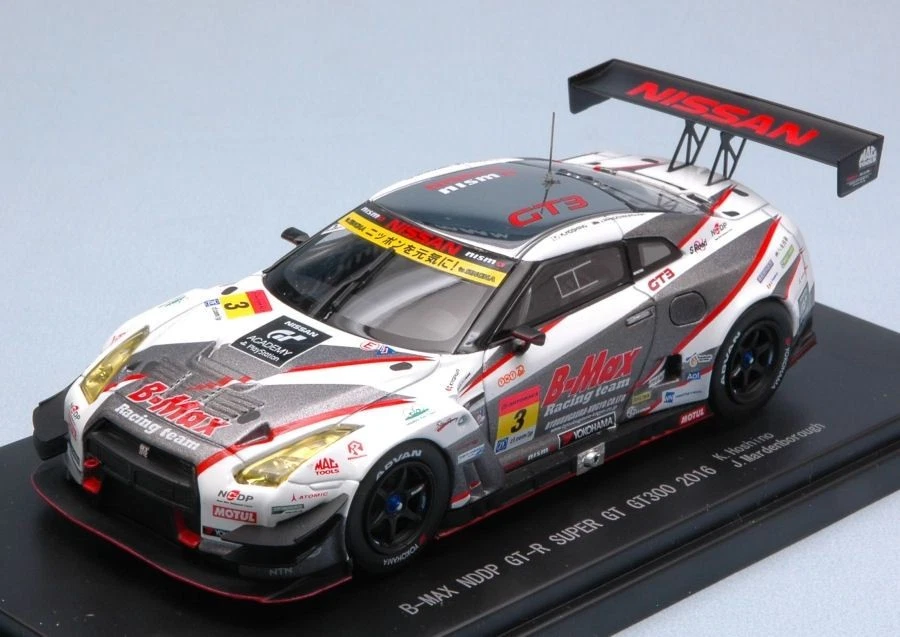 Ebbro EB45401 NISSAN GT-R N.3 4th SUPER GT300 2016 K.HOSHINO-J.MARDENBOROUGH 1:4 - Immagine 1 di 1