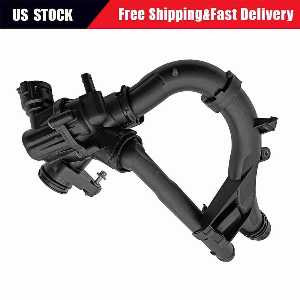 Coolant Thermostat For Mercedes Benz C300 GLC300 2.0L L4 2742000715 2742003400 - Image 1 of 4