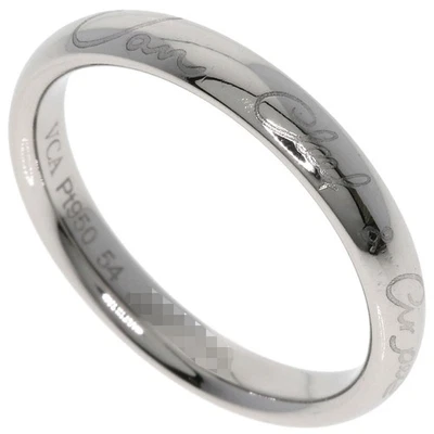 Van Cleef & Arpels  Senior Tutor #54 Ring Platinum PT950  Ladies [Used] - Image 1 of 4