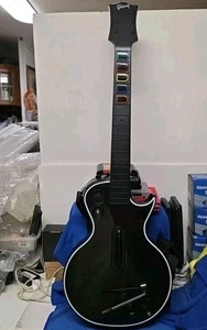 RedOctane Guitar Hero Les Paul Wireless Controller für Xbox 360 schwarz ohne Dongle - Bild 1 von 6