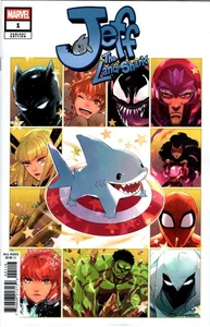 Jeff The Land Shark #1 2025 Nao Fuji 1:25 Variant Marvel Comics EB107 - Picture 1 of 2