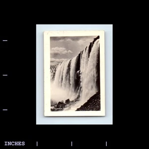 Vintage Foto HUFEISEN FÄLLT WASSERFALL SOUVENIR DRUCK - Bild 1 von 2