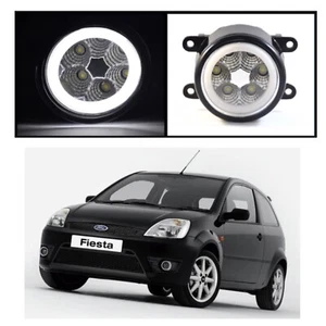 FORD FIESTA XR4 WQ HIGH POWER HALO RING DAYTIME FULL LED FOG LIGHTS 2007-2009 - Bild 1 von 8