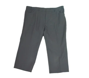 JOHN BLAIR - MEN'S GRAY POLYESTER PANTS - SIZE 50S - Picture 1 of 7