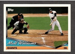 1994 Topps Pre-Production Sample Card # 225 , Matt Williams - I Combine S/H - Picture 1 of 2