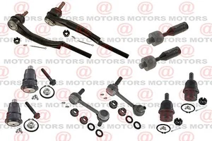 For Chevrolet SSR 2003-2006 Front Upper Lower Ball Joints Tie Rods Sway Bar Link - Picture 1 of 7