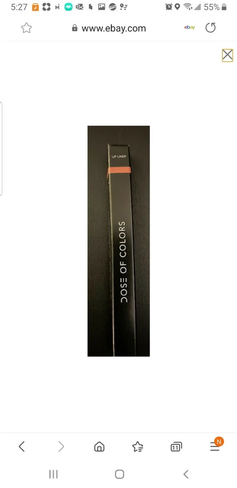 DOSE OF COLORS Lip Liner with built-in sharpener IT'S COMPLICATED NIB - Image 1 of 1