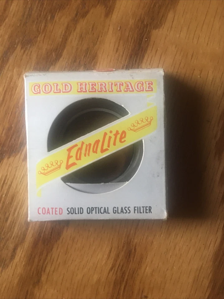 EDNALITE Gold Heritage Optical Glass Filter, Series 5, Chrome - Image 1 of 3
