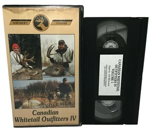 Canadian Whitetail Outfitters IV Vol One VHS Deer Hunting Stories Giant Bucks (E - Picture 1 of 3
